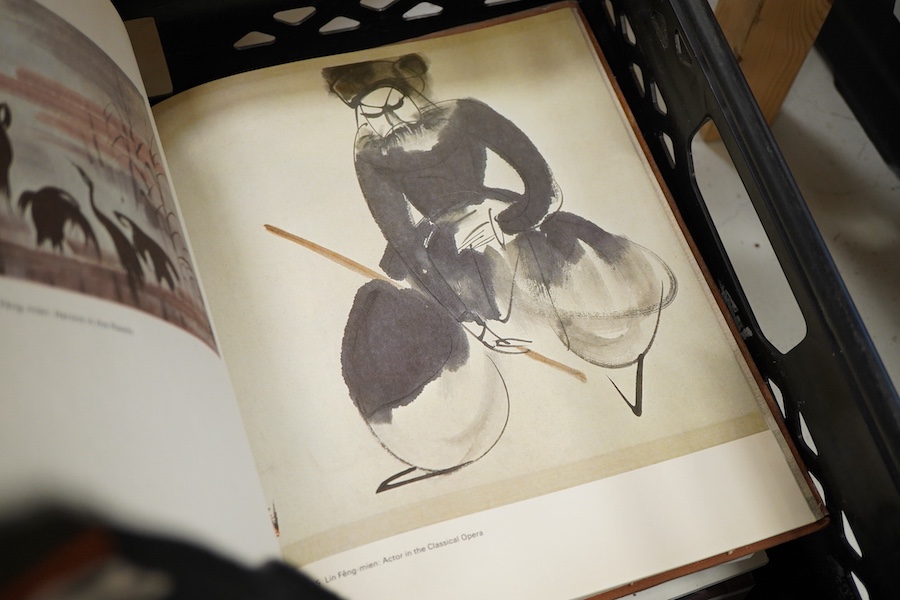 A collection of various Chinese auction catalogues and reference books